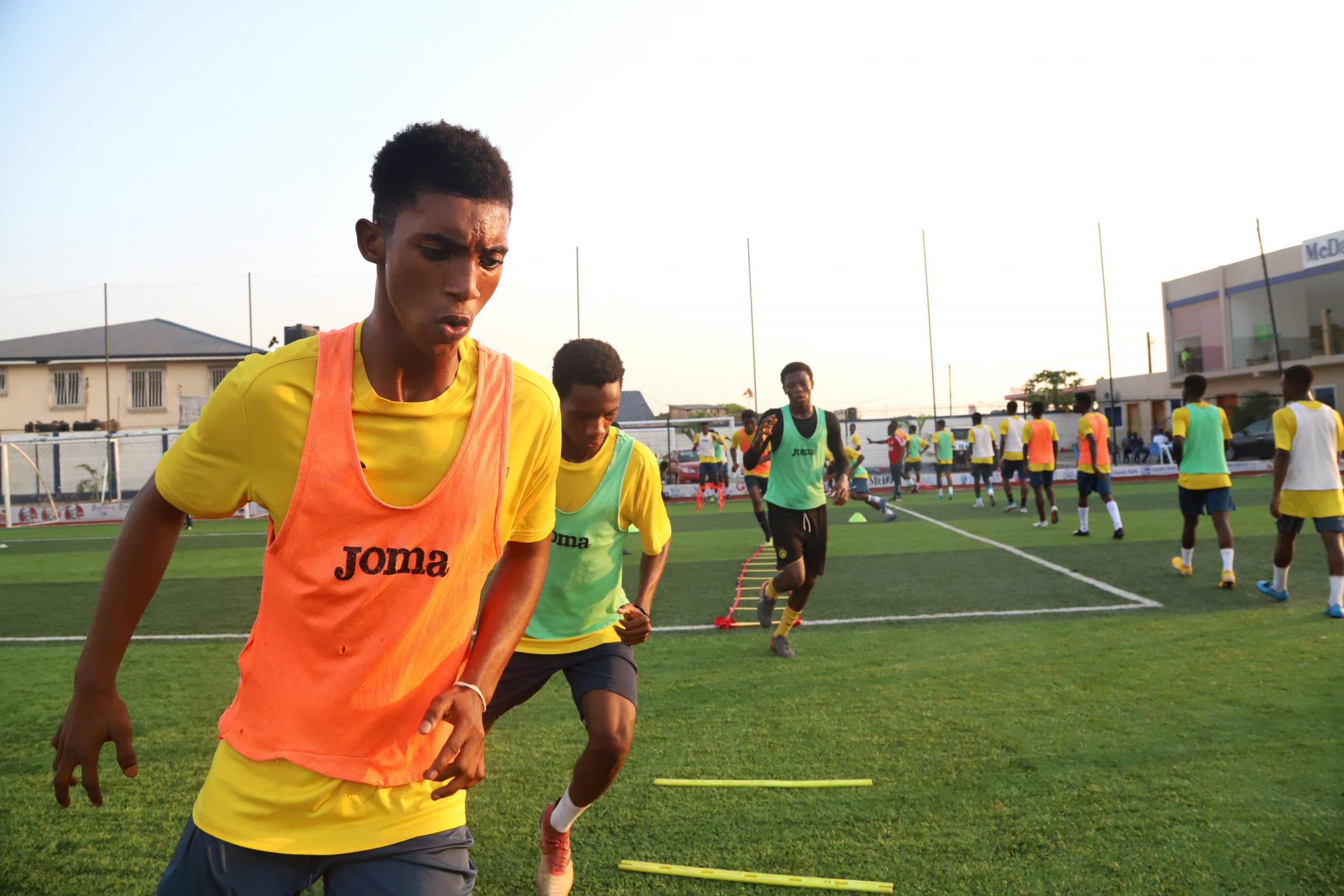 african talent football training.